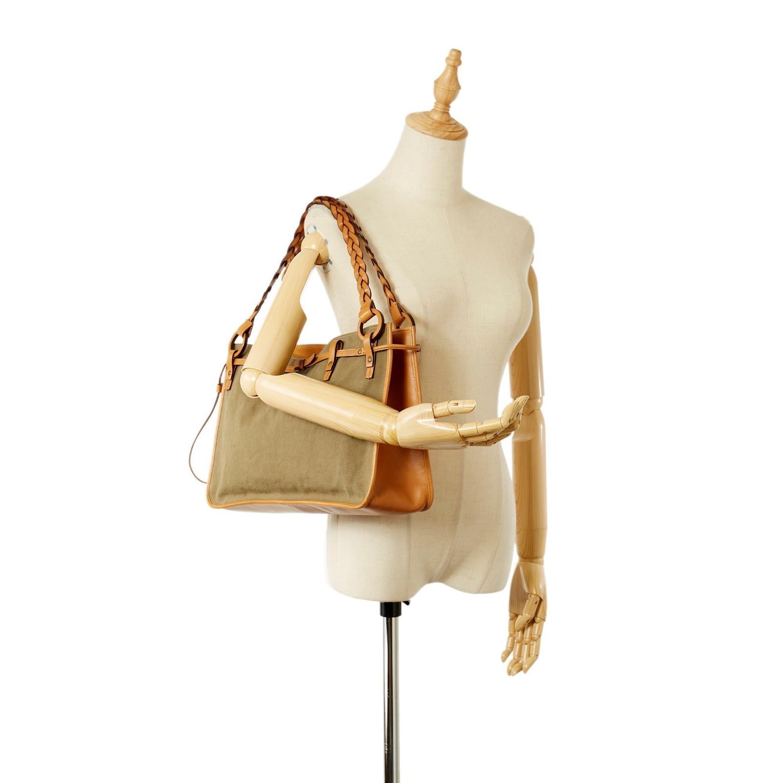 Gucci Canvas Handbag - Image 5