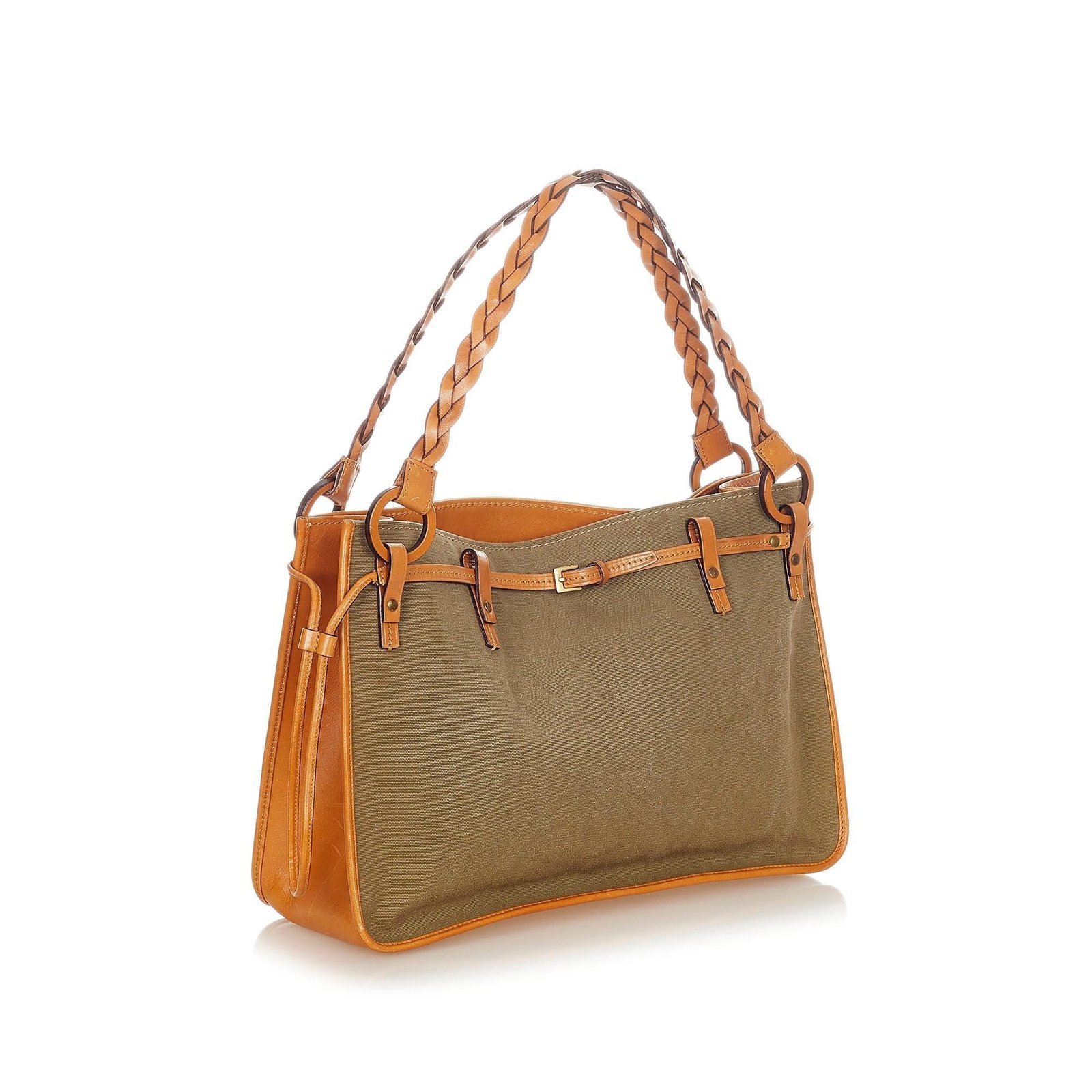 Gucci Canvas Handbag - Image 2