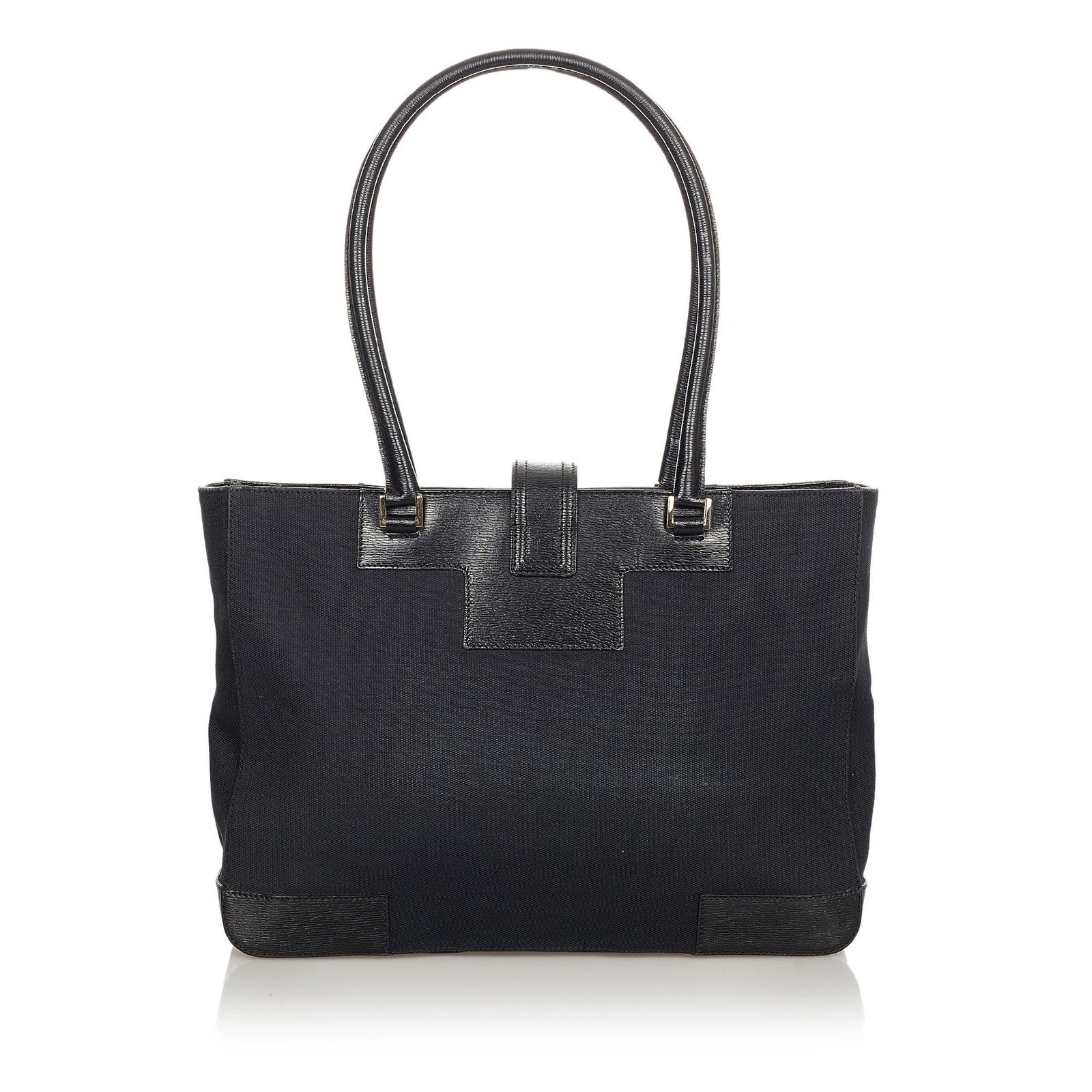 Gucci Canvas Handbag - Image 3