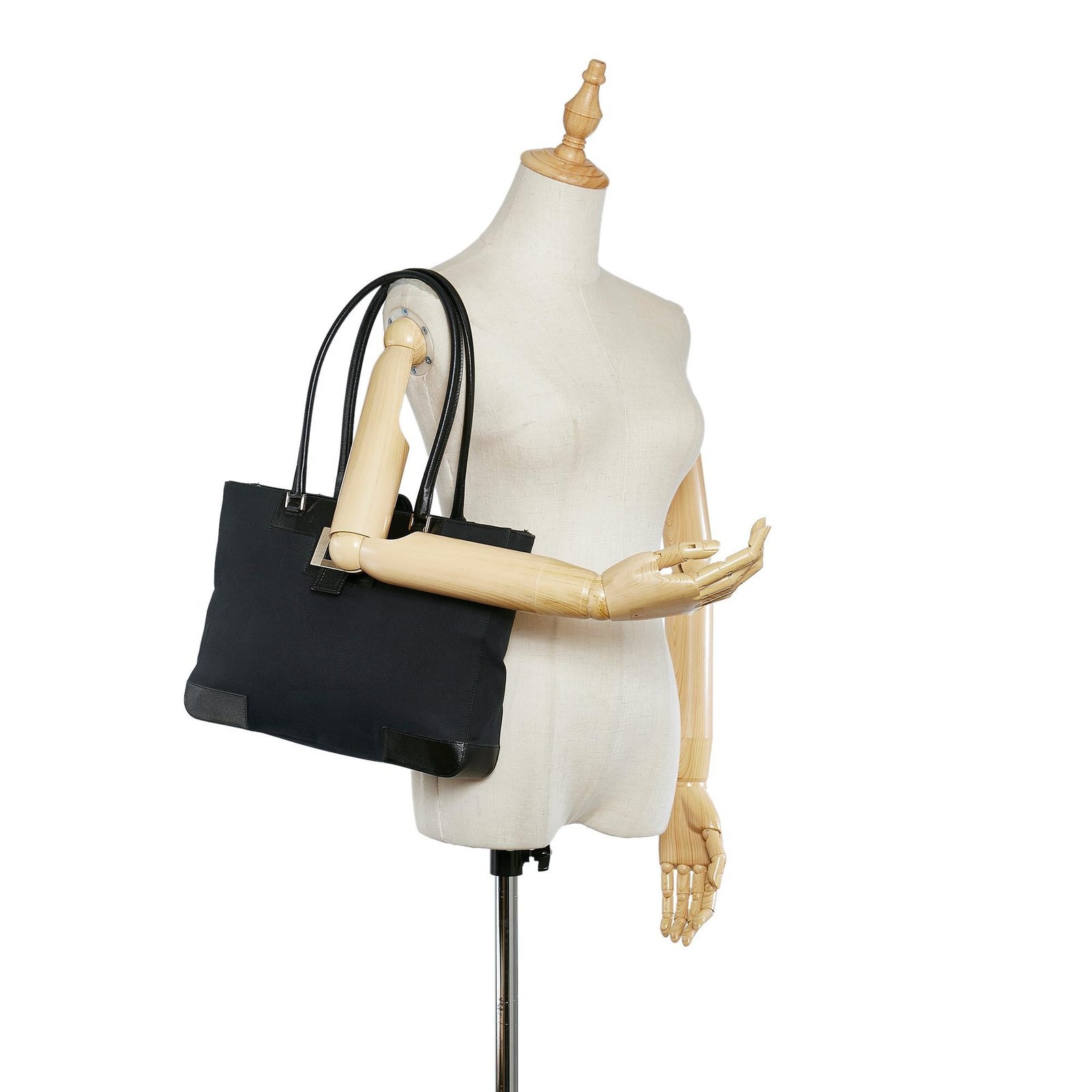Gucci Canvas Handbag - Image 5