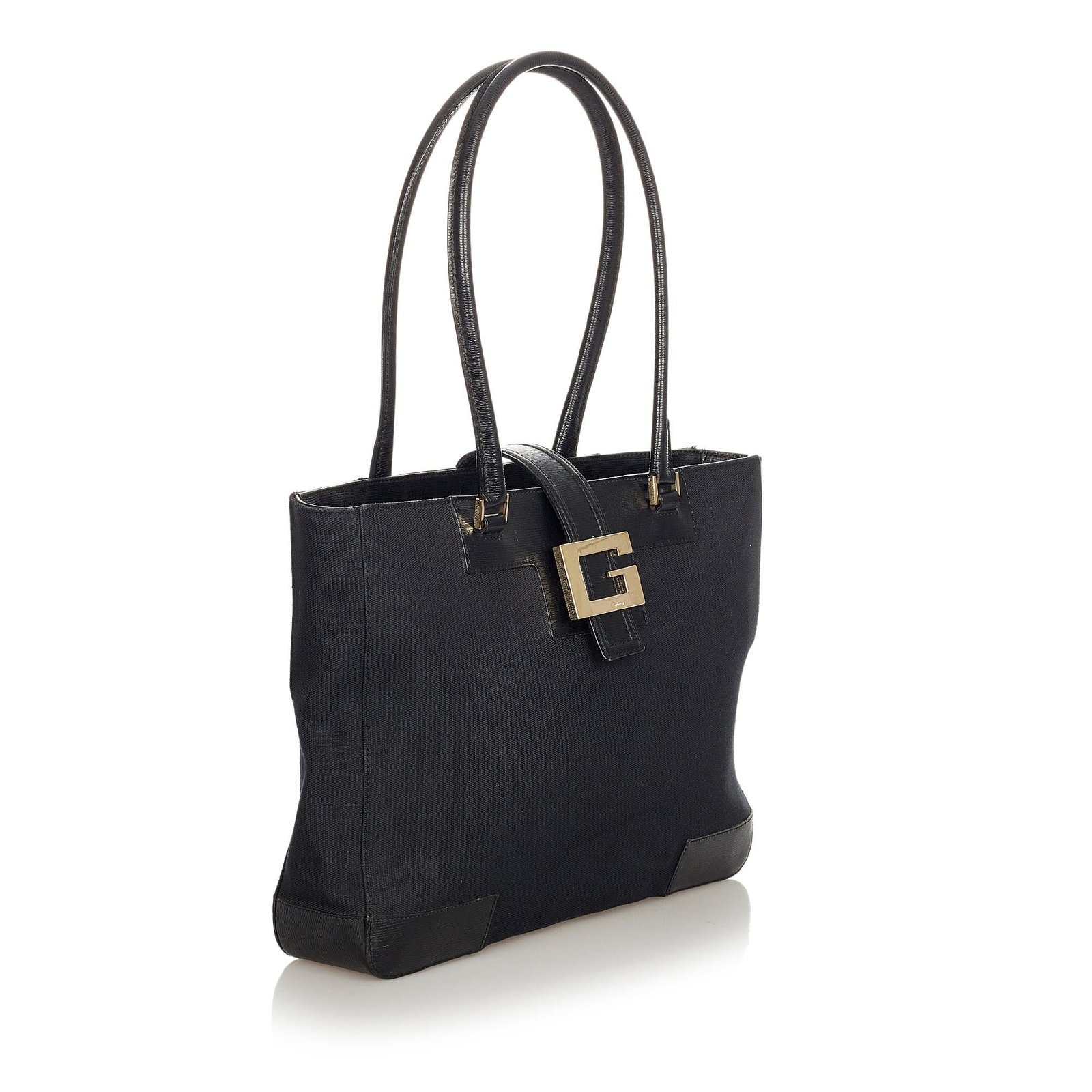 Gucci Canvas Handbag - Image 2