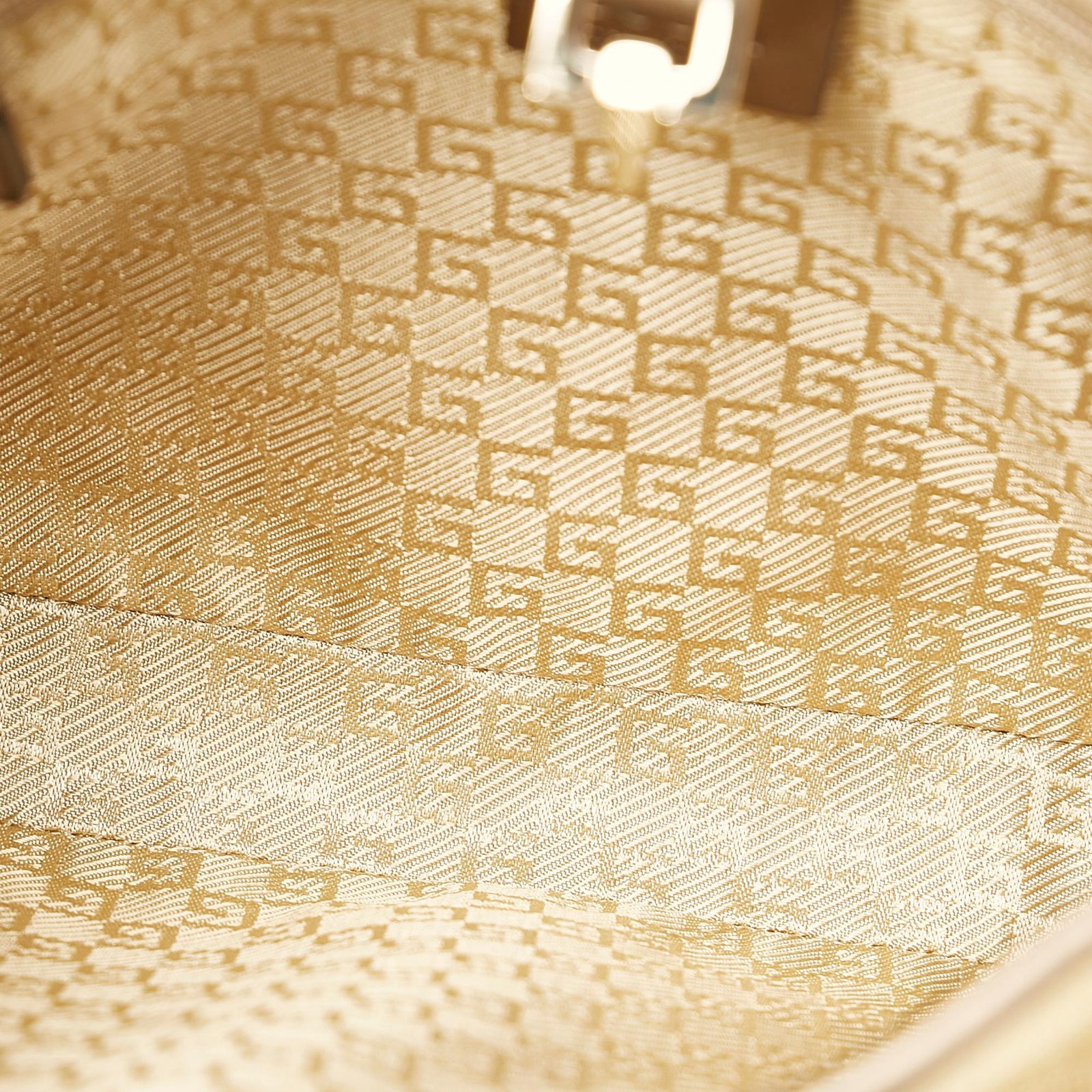 Gucci Canvas Jackie Shoulder Bag - Image 6