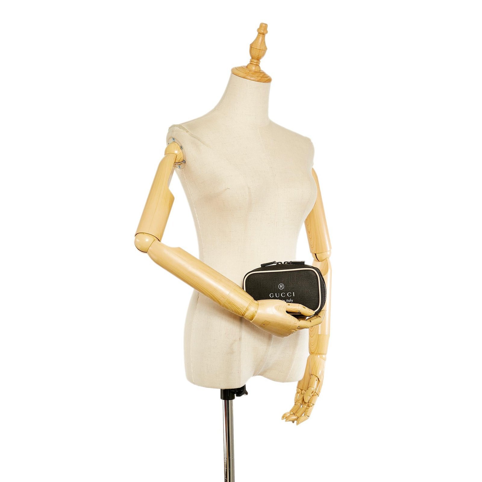 Gucci Canvas Pouch - Image 5