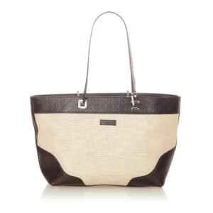 Gucci Canvas Tote Bag