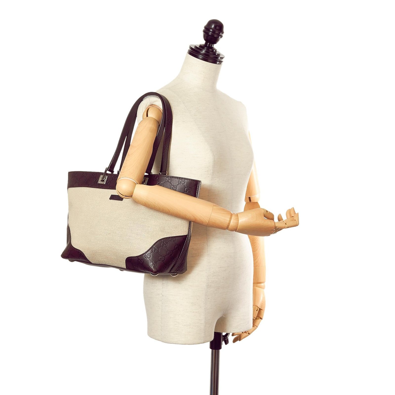 Gucci Canvas Tote Bag - Image 5