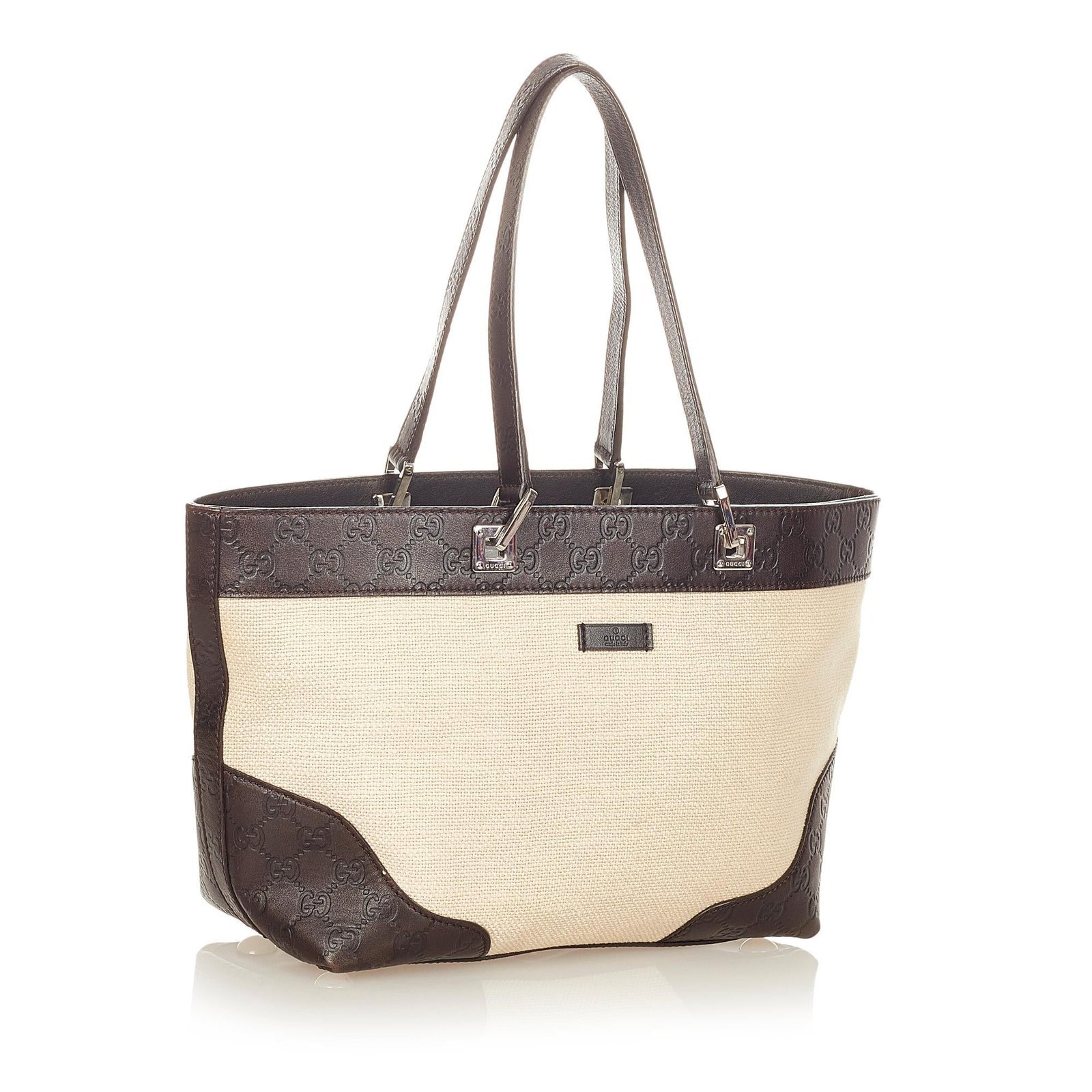 Gucci Canvas Tote Bag - Image 2