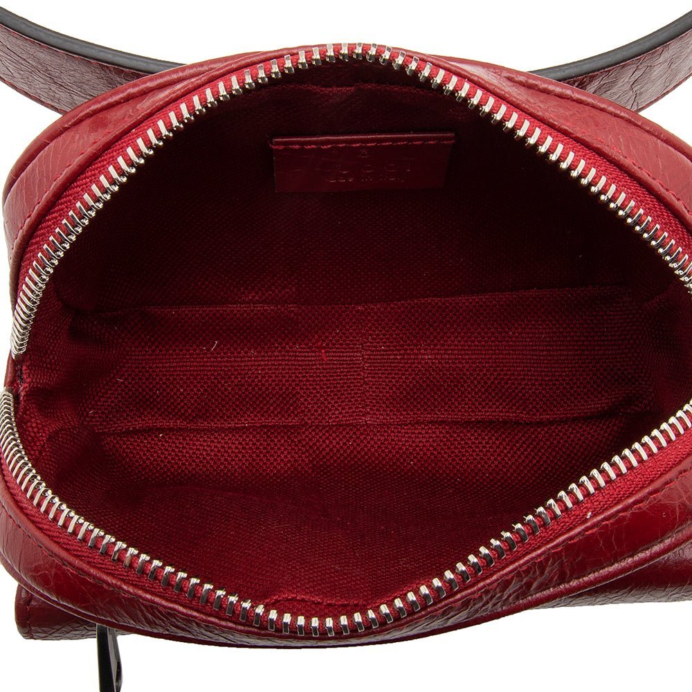 Gucci Cracked Calfskin Morpheus Belt Bag - Size 28 / 70 - Image 7