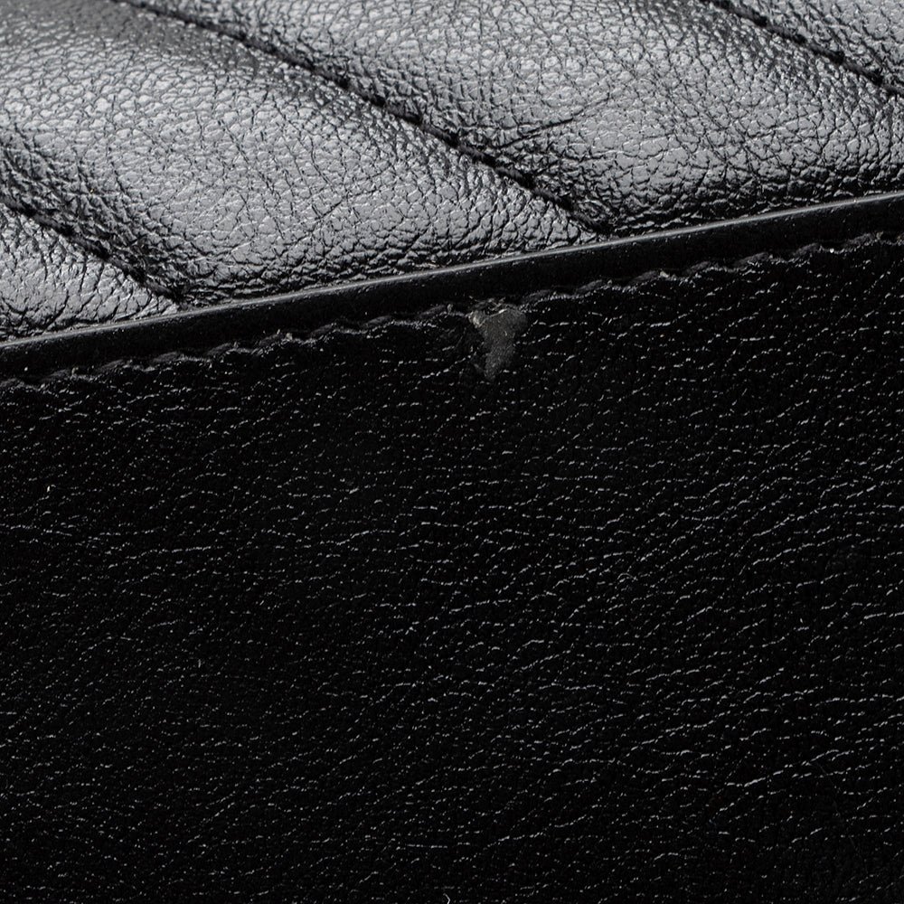 Gucci Diagonal Matelasse Leather GG Marmont Tote - Image 9