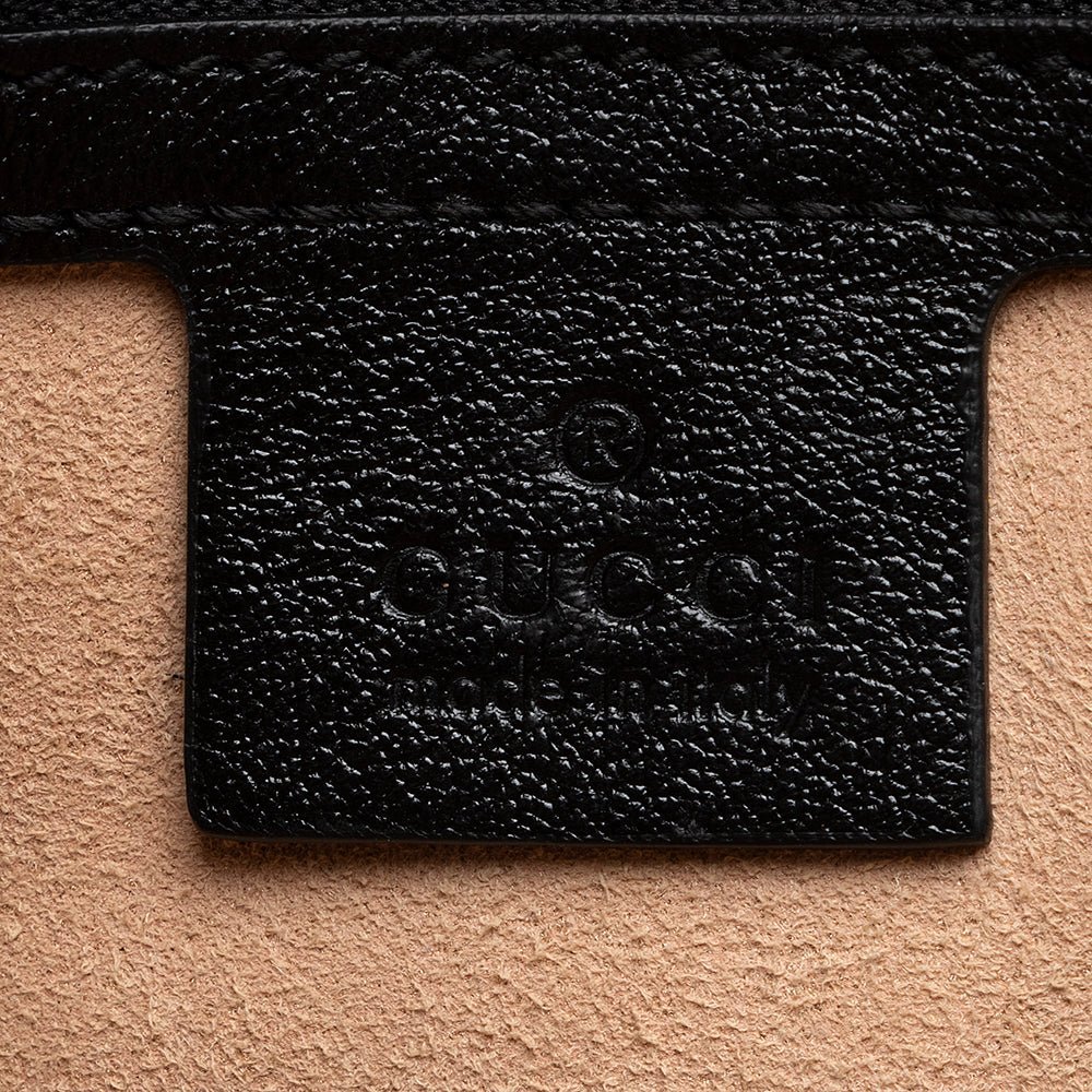 Gucci Diagonal Matelasse Leather GG Marmont Tote - Image 8