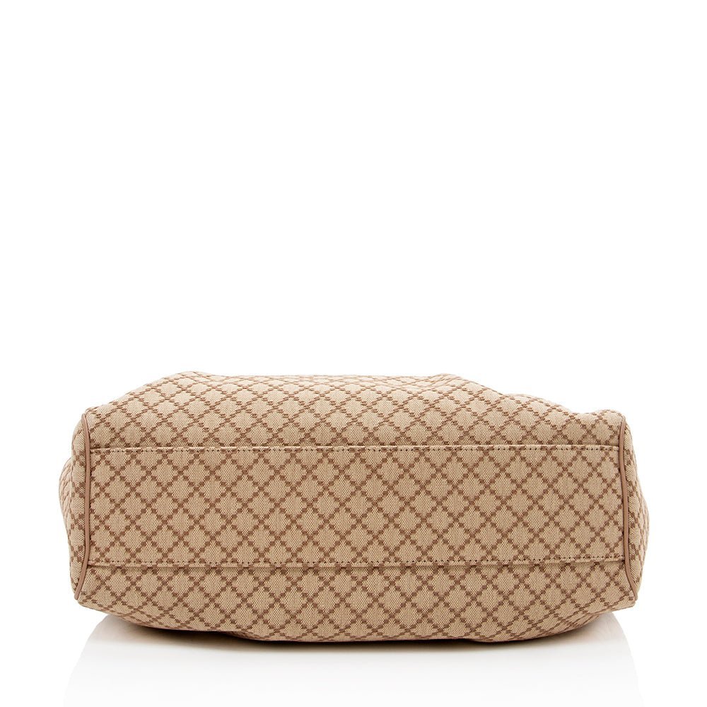 Gucci Diamante Canvas Sukey Medium Tote - Image 4