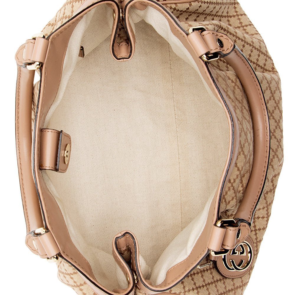 Gucci Diamante Canvas Sukey Medium Tote - Image 7