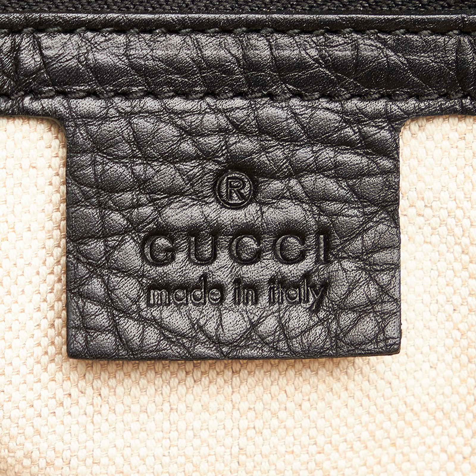 Gucci Flora Knight Bamboo Shopper Canvas Satchel - Image 8