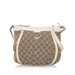 Gucci GG Canvas Abbey D-Ring Crossbody Bag