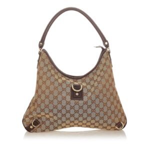 Gucci GG Canvas Abbey D-Ring Shoulder Bag