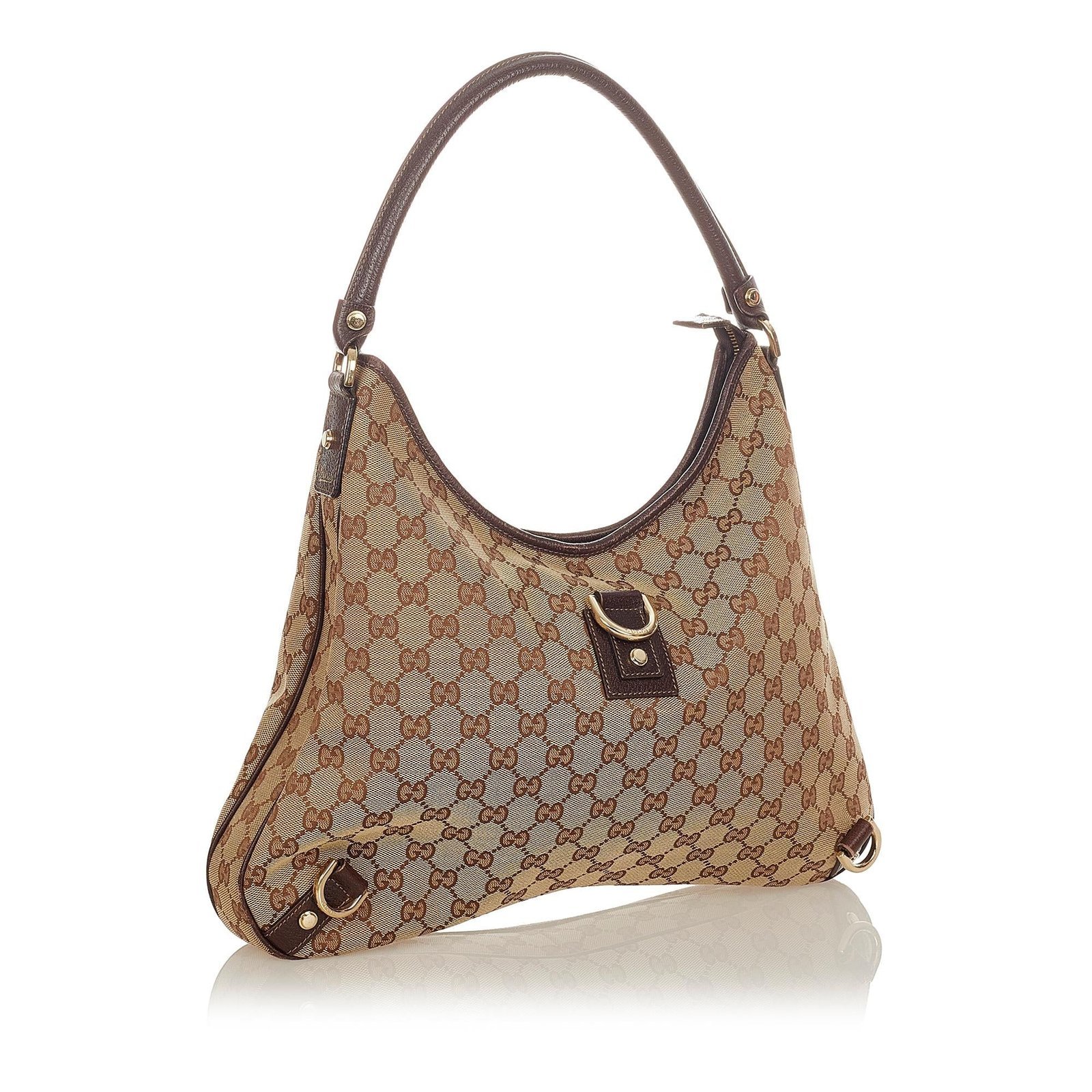 Gucci GG Canvas Abbey D-Ring Shoulder Bag - Image 2
