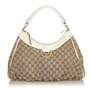 Gucci GG Canvas Abbey D-Ring Shoulder Bag