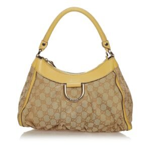 Gucci GG Canvas Abbey D-Ring Shoulder Bag