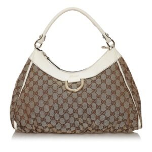 Gucci GG Canvas Abbey D-Ring Shoulder Bag