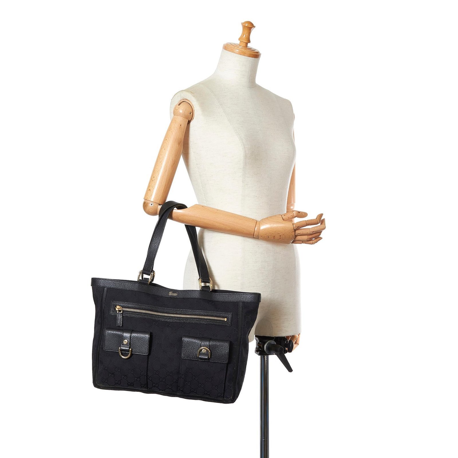 Gucci GG Canvas Abbey D Ring Tote Bag - Image 5