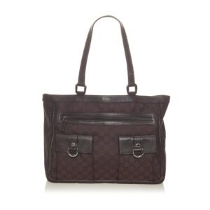 Gucci GG Canvas Abbey D Ring Tote Bag