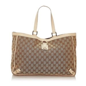 Gucci GG Canvas Abbey D- Ring Tote Bag