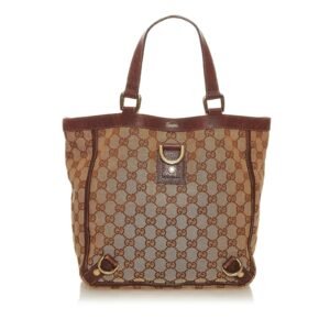 Gucci GG Canvas Abbey D-Ring Tote Bag