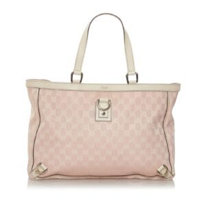Gucci GG Canvas Abbey D- Ring Tote Bag
