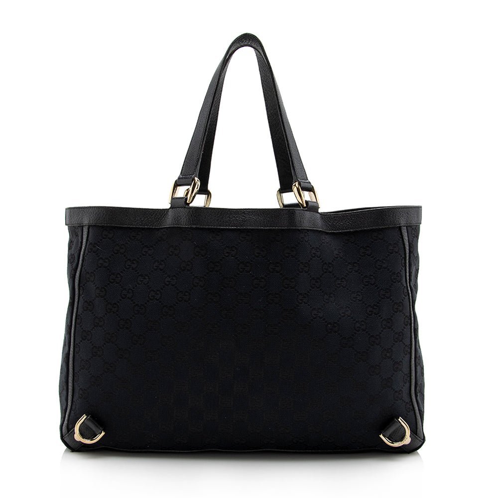Gucci GG Canvas Abbey Large Tote - FINAL SALE - Image 3