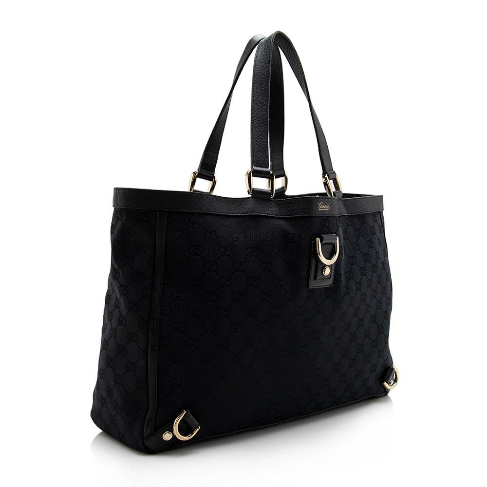 Gucci GG Canvas Abbey Large Tote - FINAL SALE - Image 2