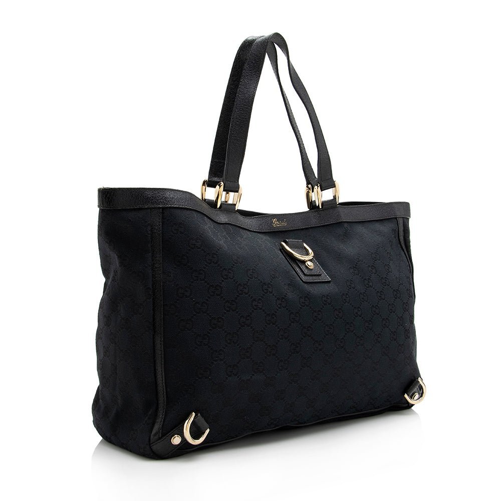 Gucci GG Canvas Abbey Large Tote - Image 2
