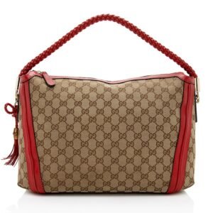 Gucci GG Canvas Bella Medium Hobo