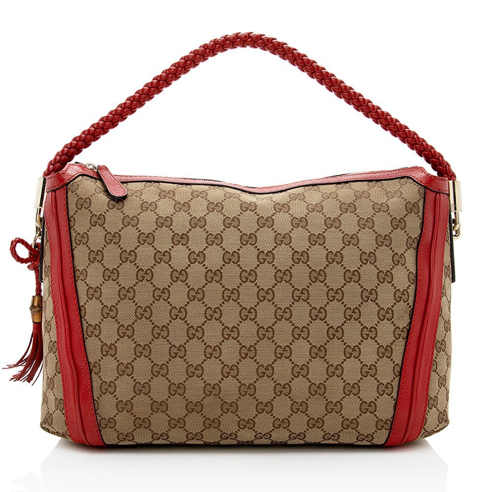 Gucci GG Canvas Bella Medium Hobo