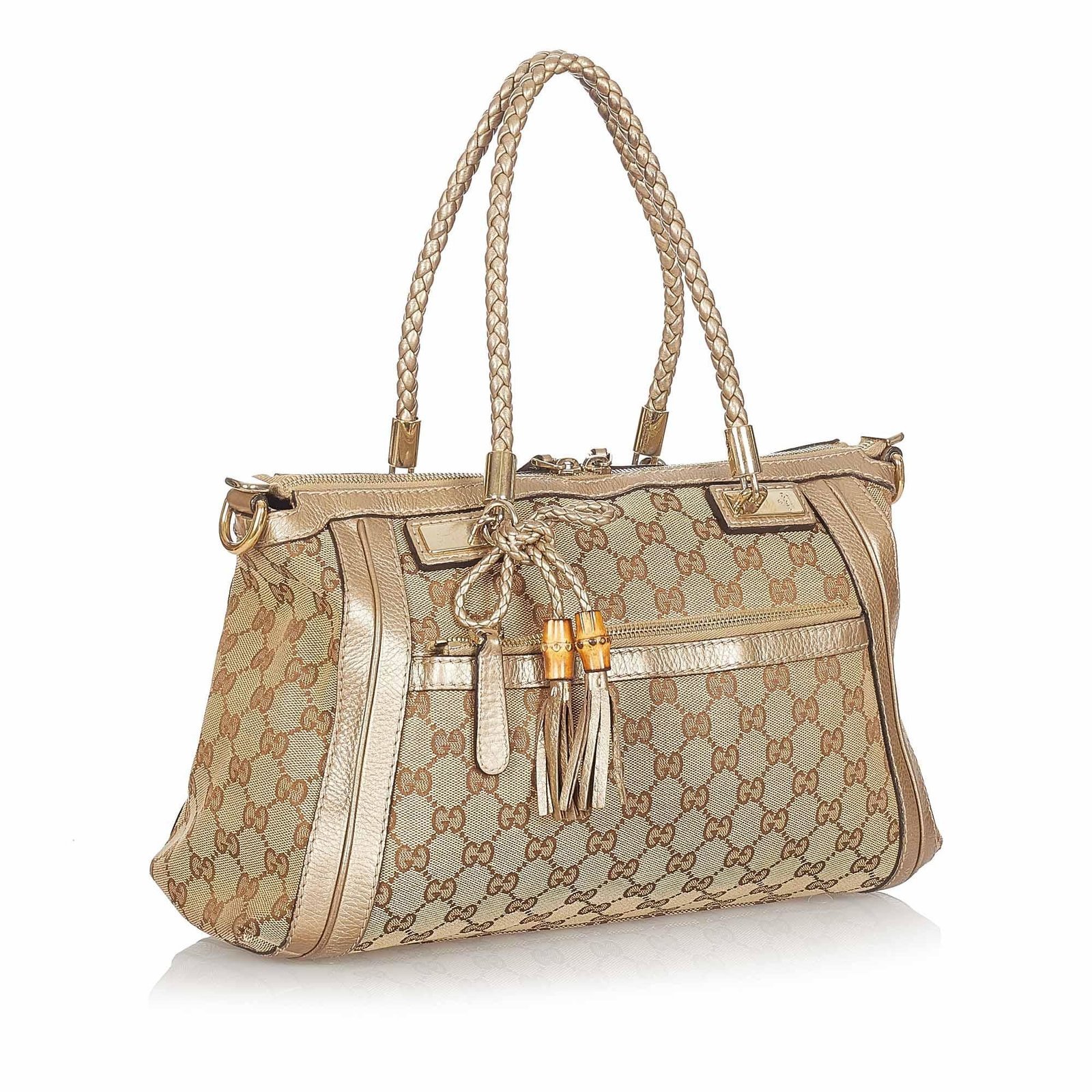 Gucci GG Canvas Bella Satchel - Image 2