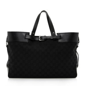 Gucci GG Canvas Belted Tote