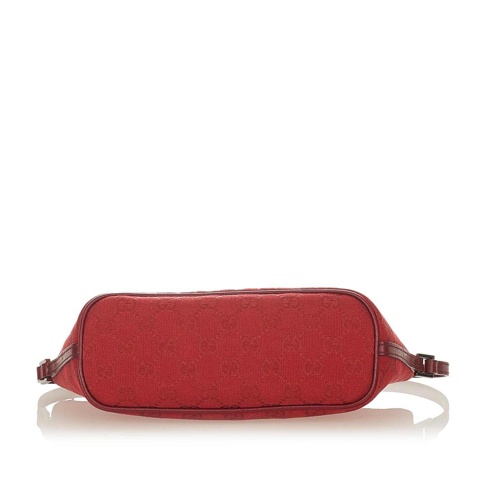 Gucci GG Canvas Boat Baguette - Image 4