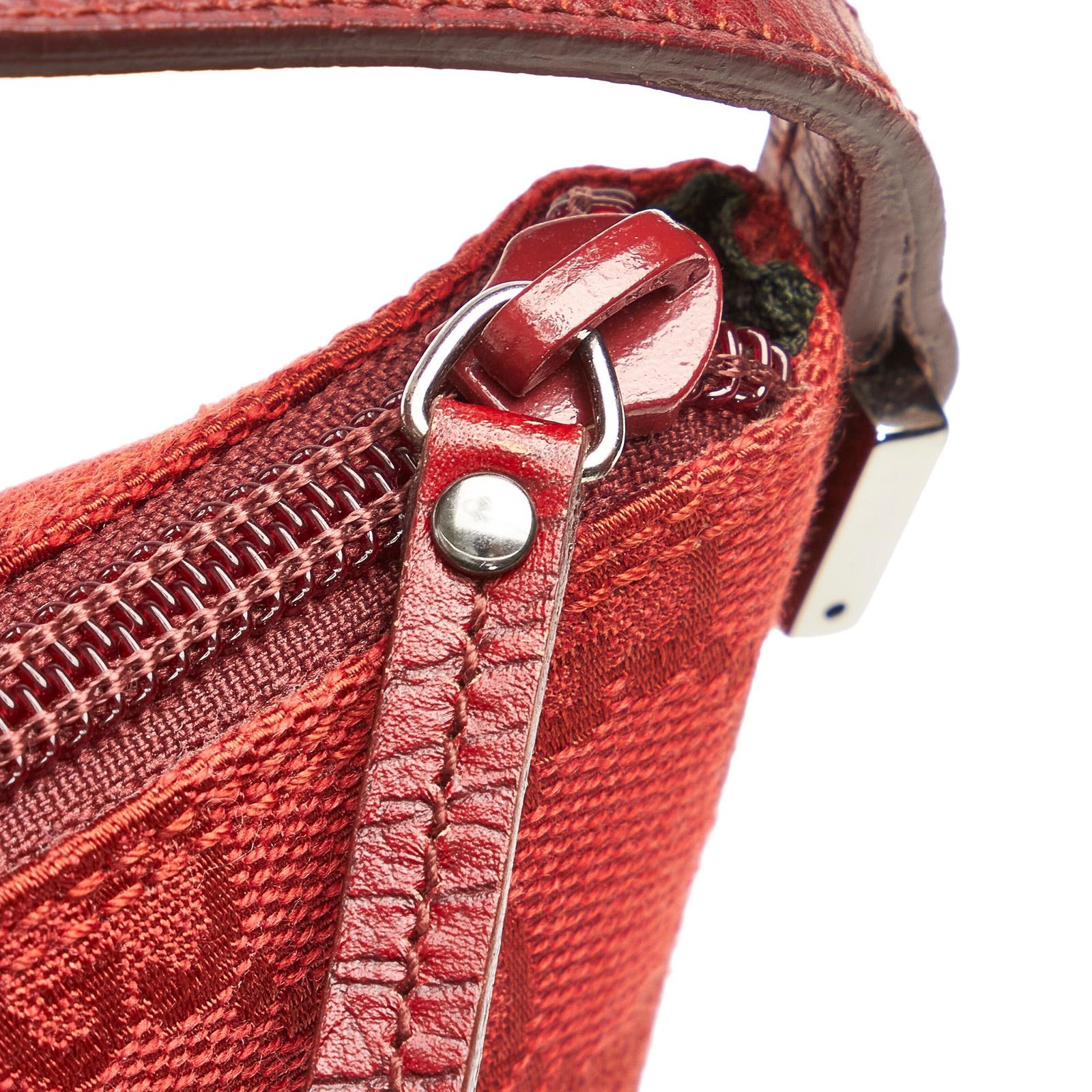 Gucci GG Canvas Boat Baguette - Image 9