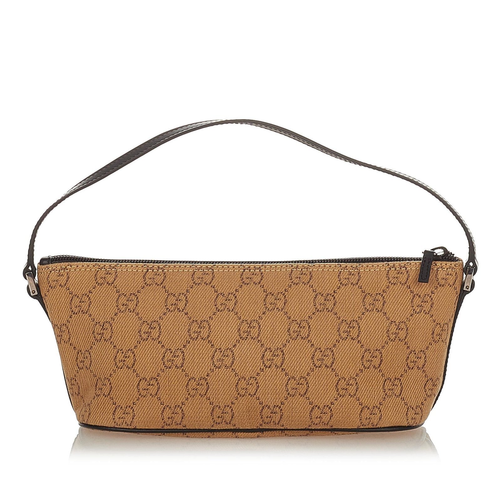 Gucci GG Canvas Boat Baguette - Image 3