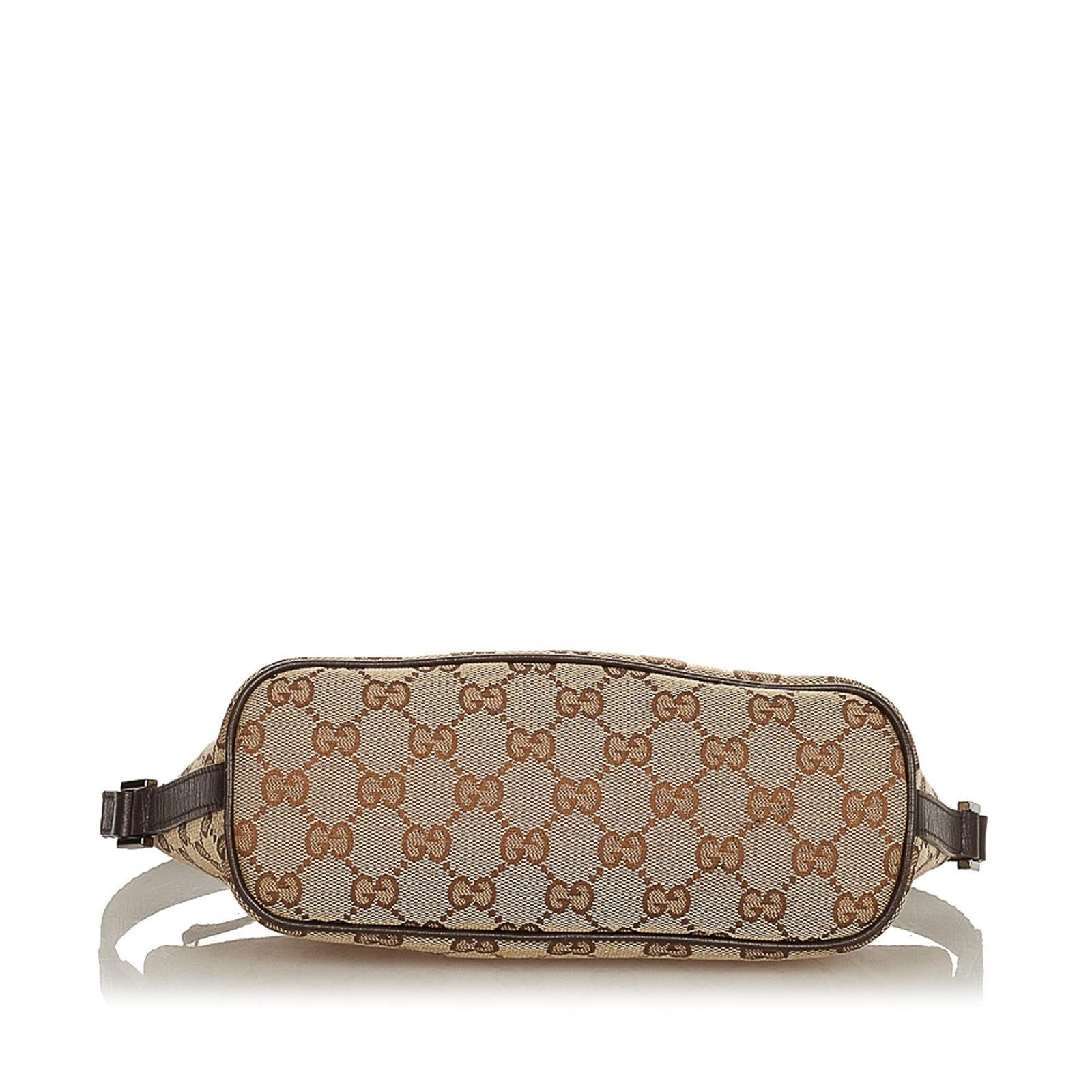 Gucci GG Canvas Boat Baguette - Image 4