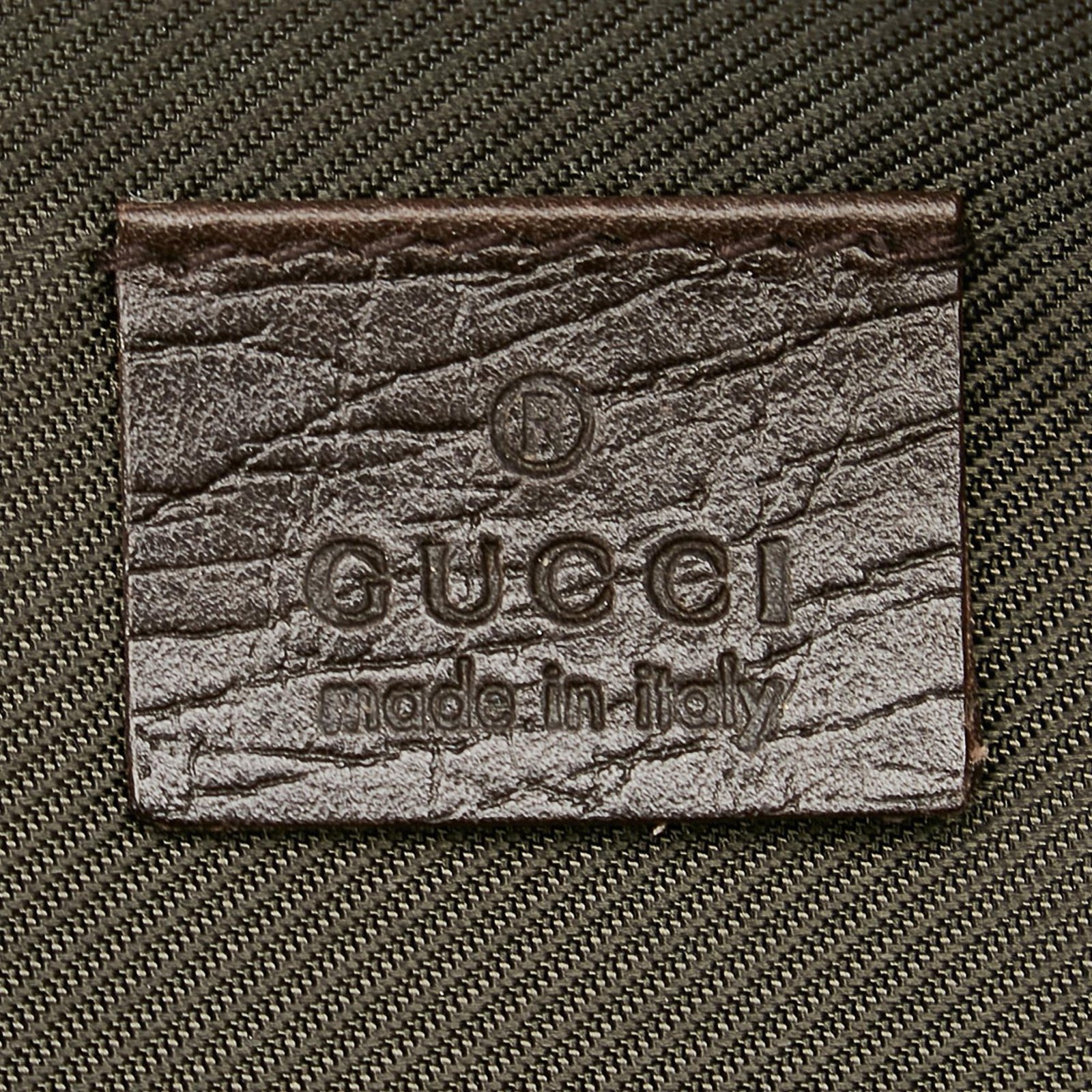 Gucci GG Canvas Boat Baguette - Image 8