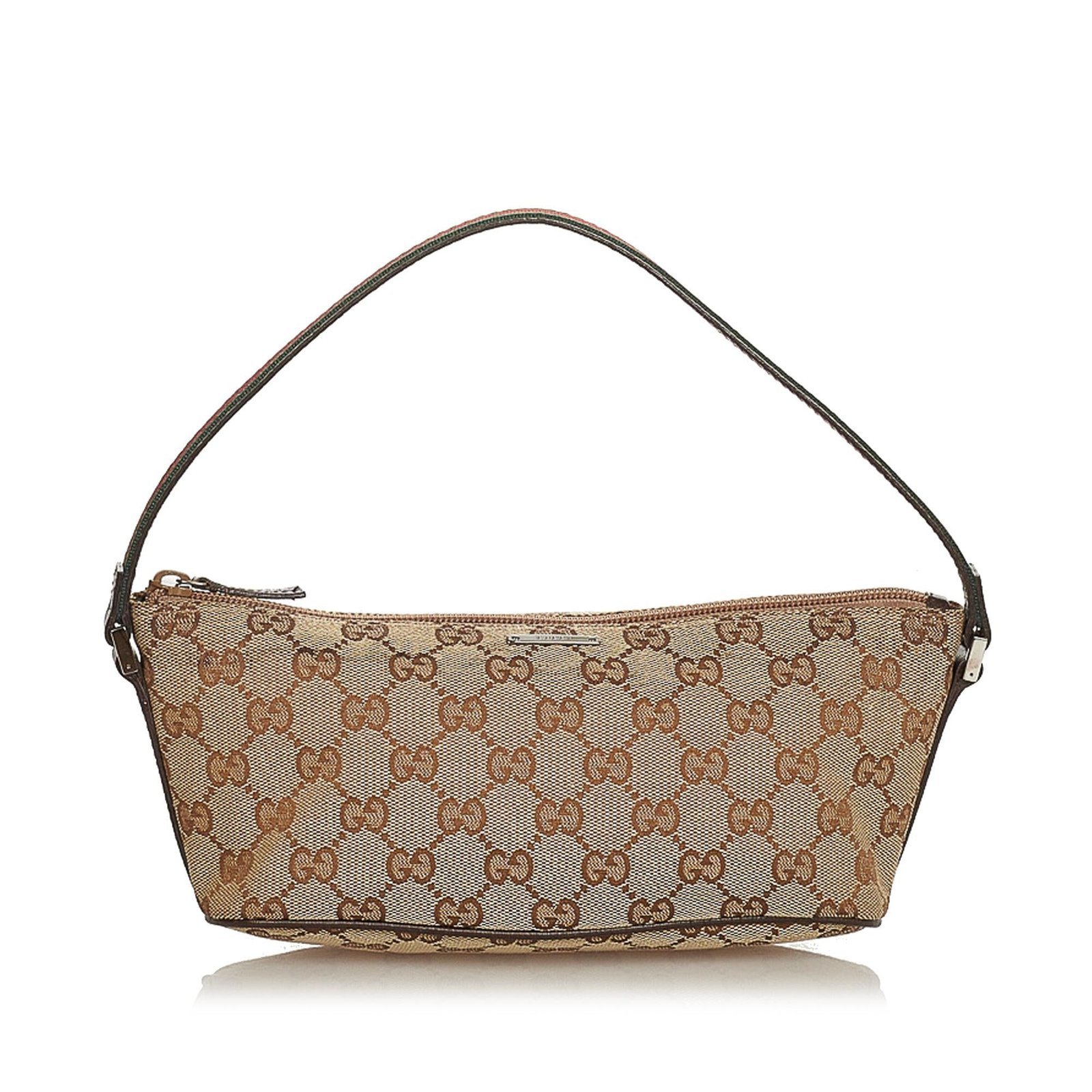 Gucci GG Canvas Boat Baguette