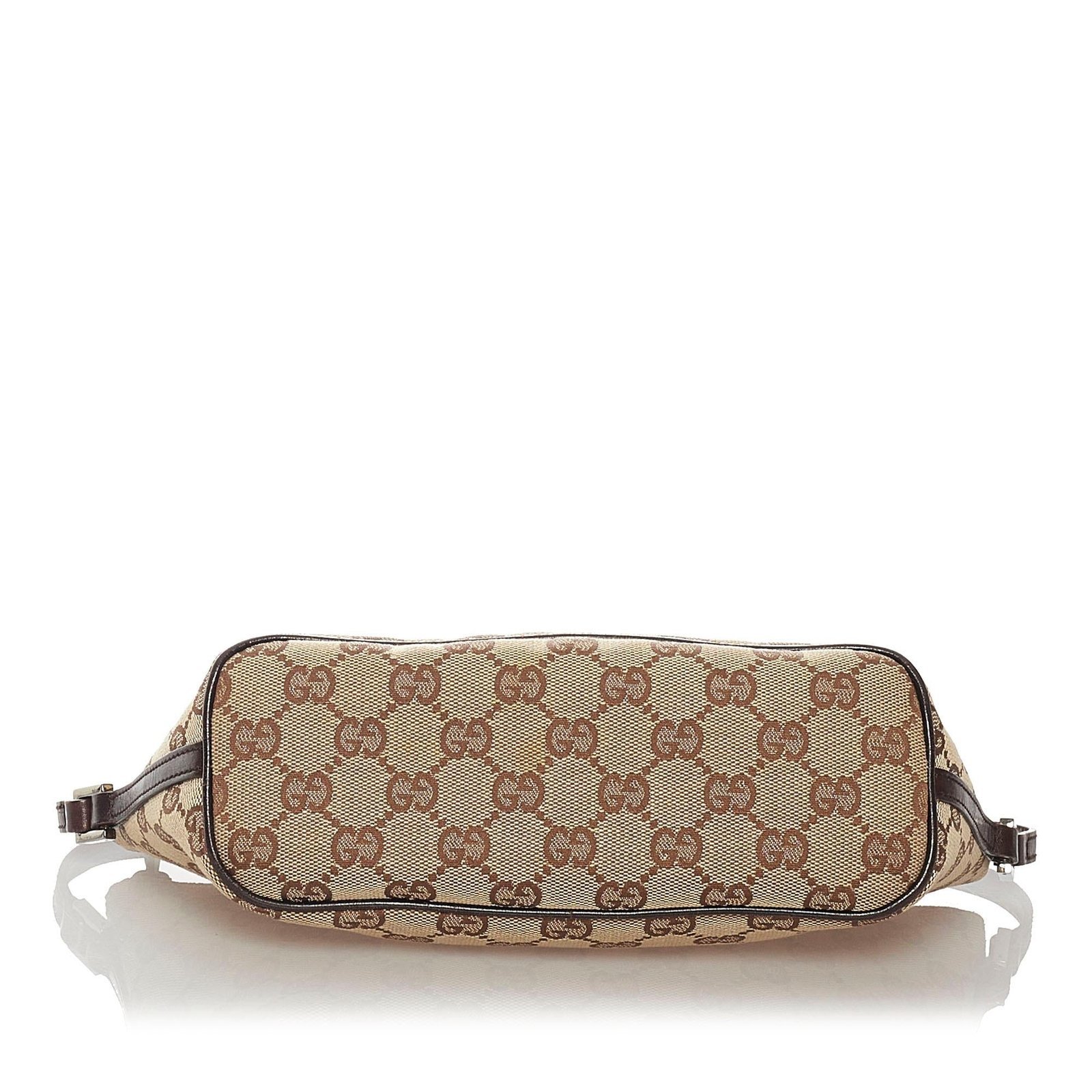 Gucci GG Canvas Boat Baguette - Image 4