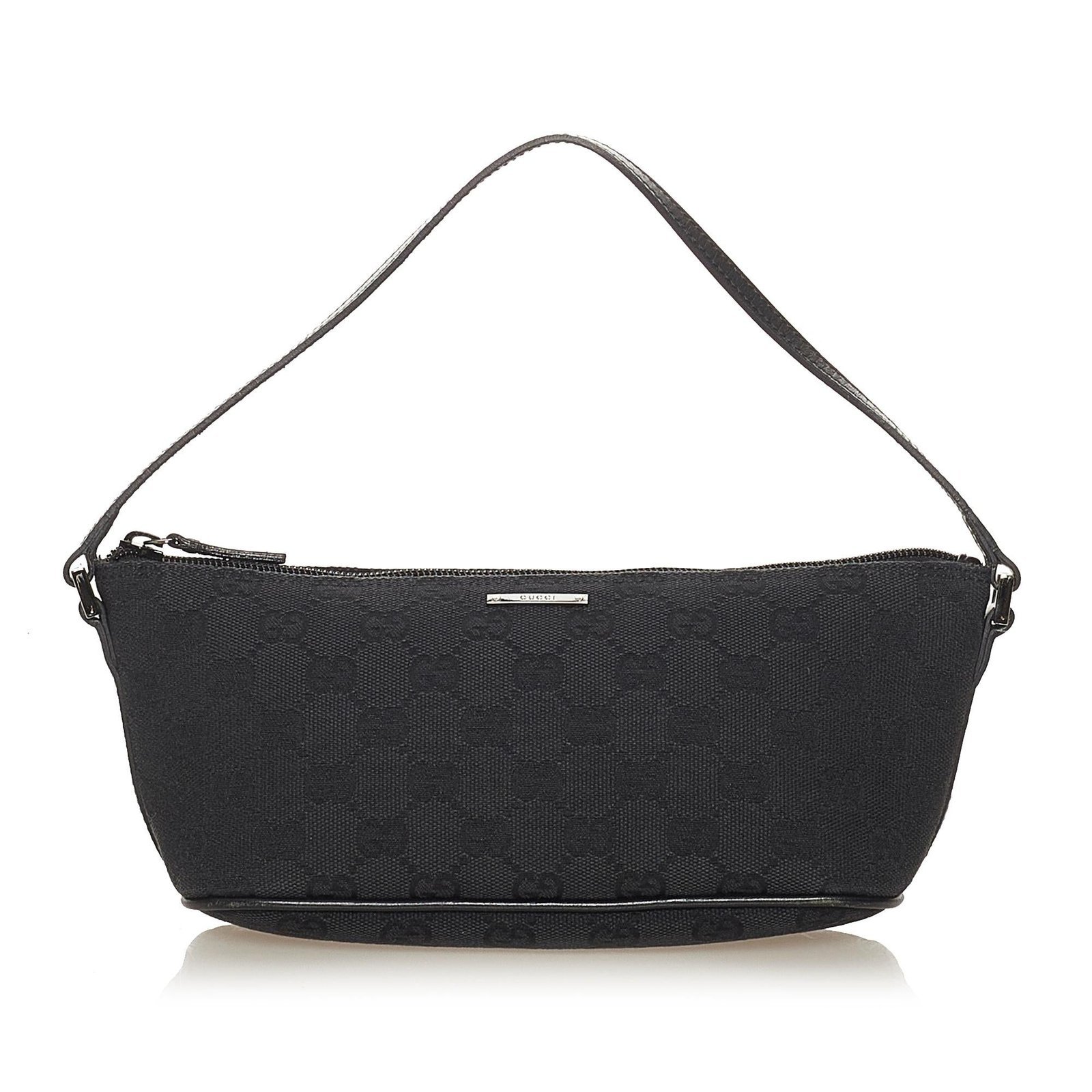 Gucci GG Canvas Boat Baguette