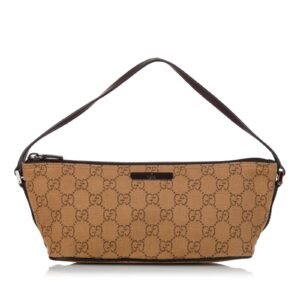 Gucci GG Canvas Boat Baguette