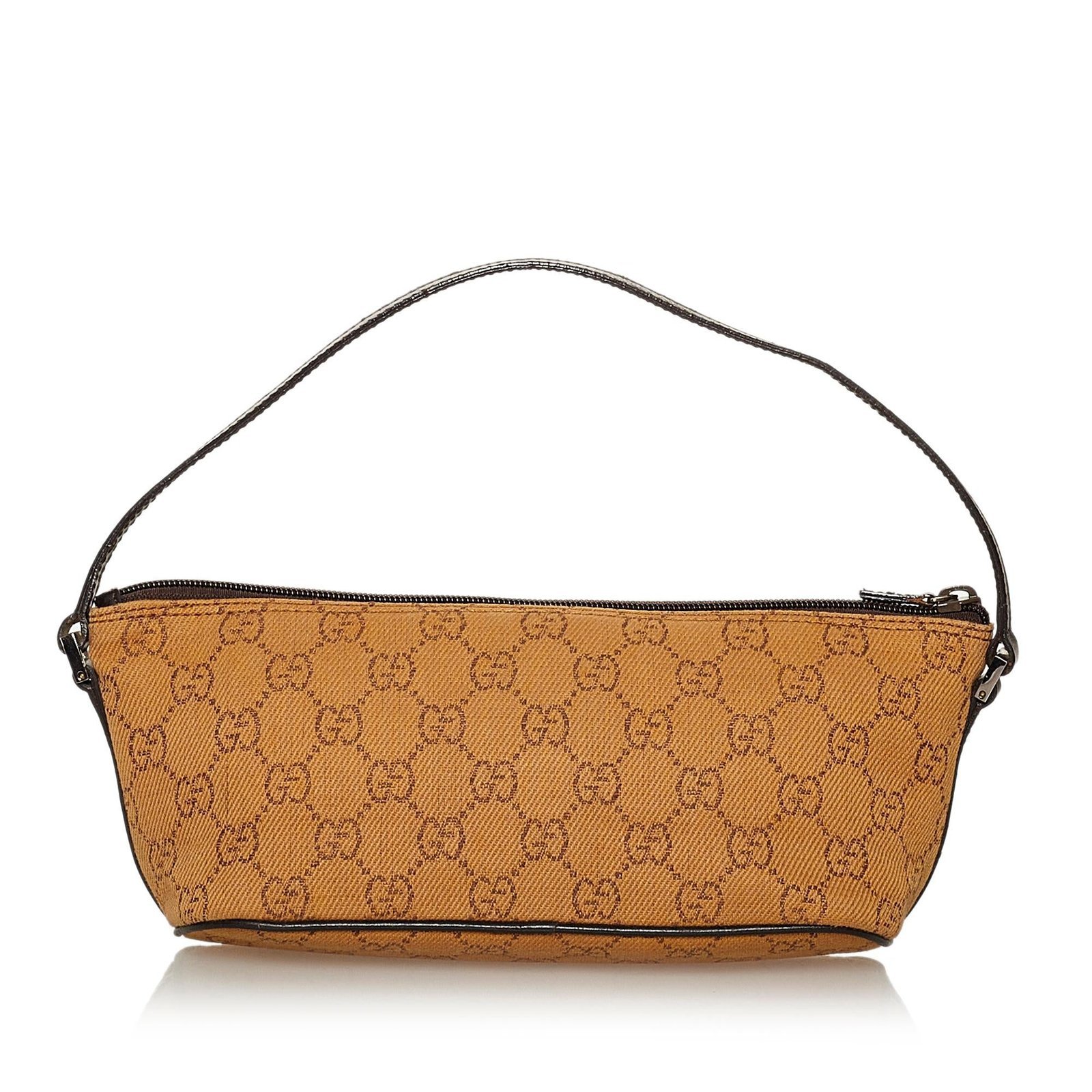 Gucci GG Canvas Boat Baguette - Image 3