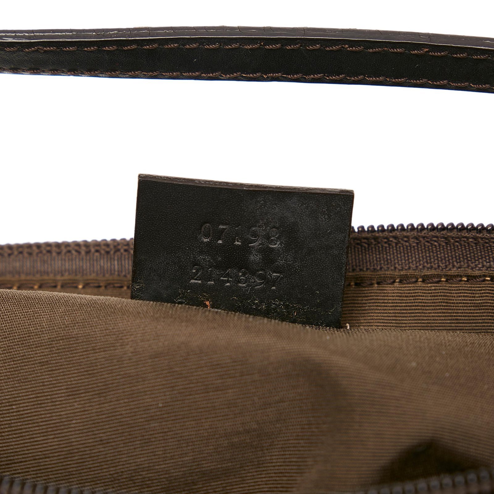 Gucci GG Canvas Boat Baguette - Image 8