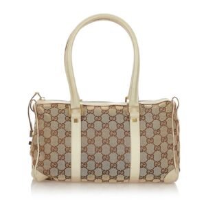 Gucci GG Canvas Boston Bag
