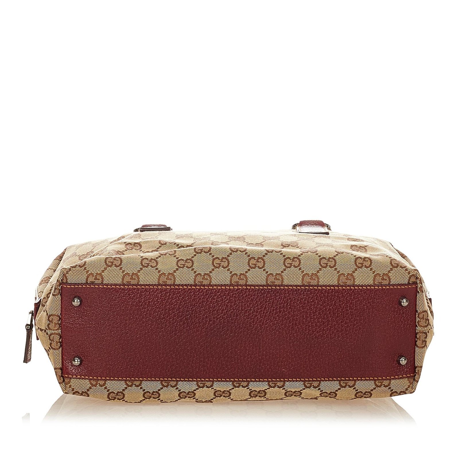 Gucci GG Canvas Boston Bag - Image 4