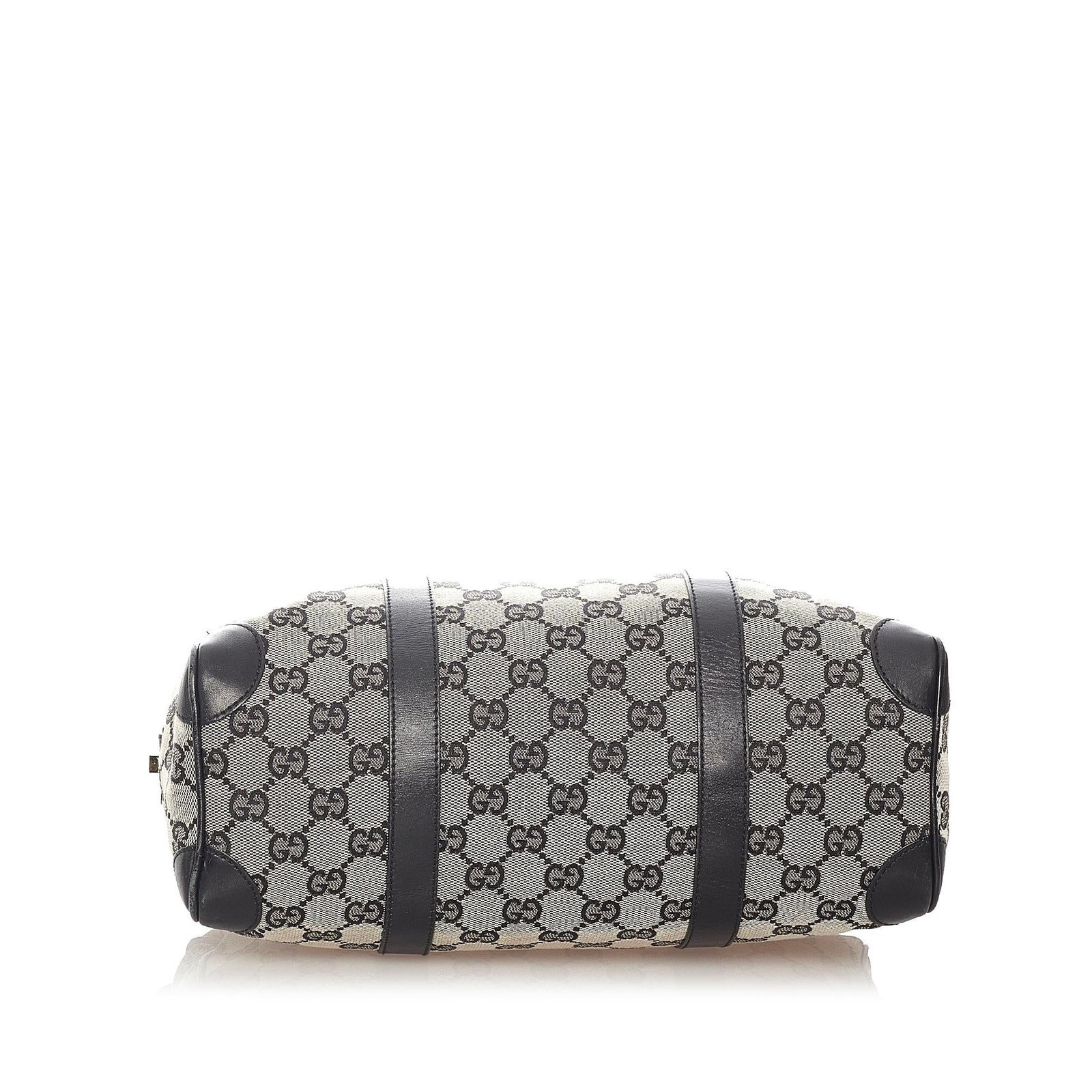 Gucci GG Canvas Boston Bag - Image 4