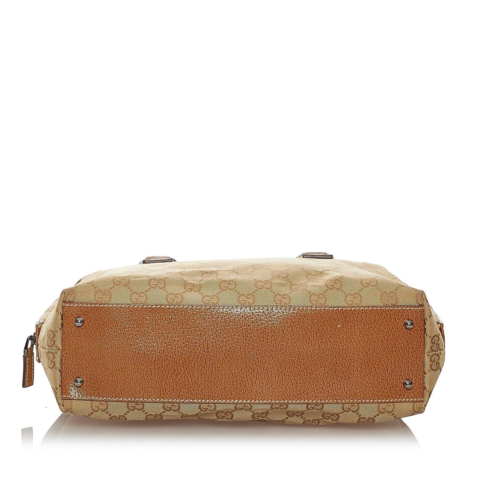 Gucci GG Canvas Boston Bag - Image 4