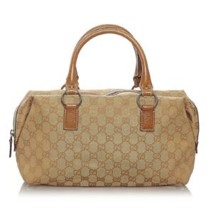 Gucci GG Canvas Boston Bag